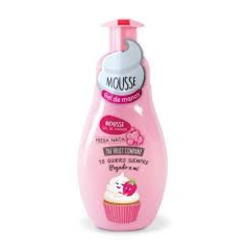 FRUIT COMPANY MOUSSE MANOS FRESA NATA 250 ML C/8 JABONES LIQUIDOS